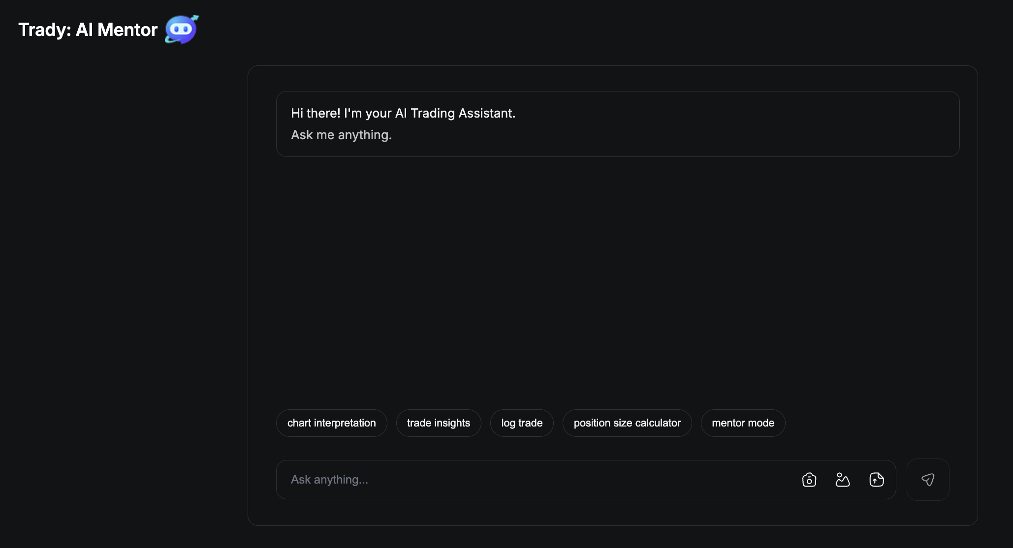 Trady AI screenshot 1