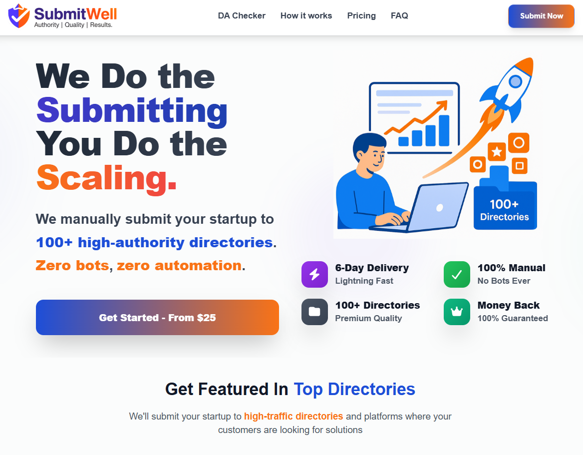 Submitwell screenshot 3