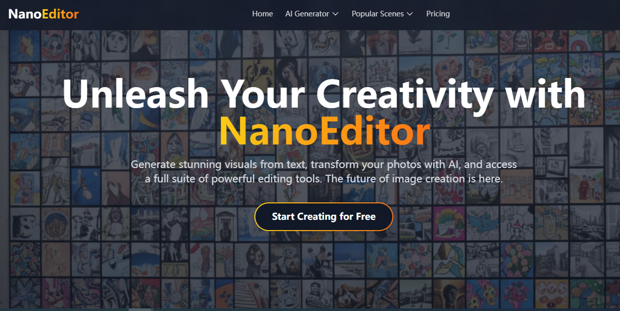nanoeditor screenshot 1