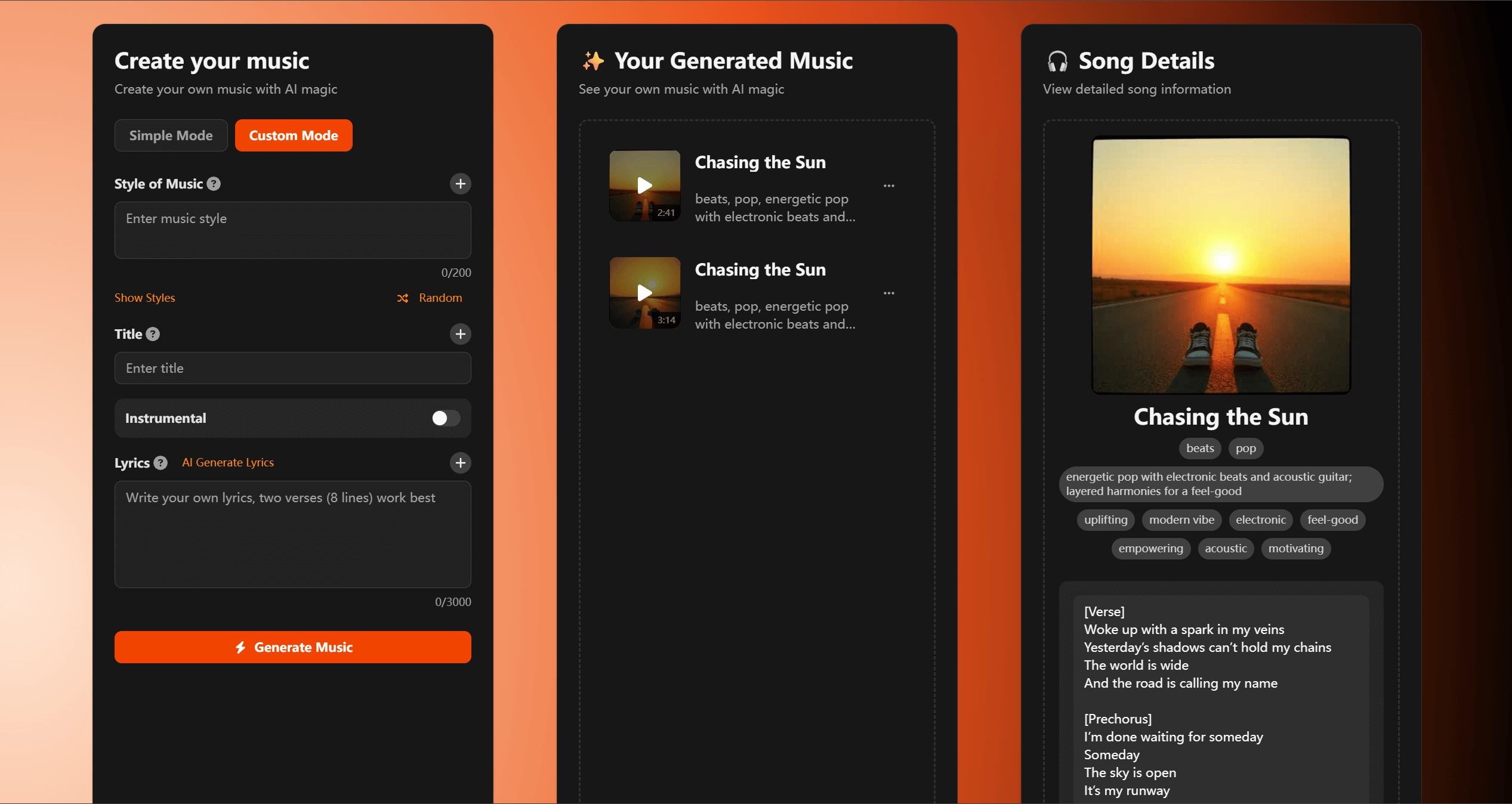 Vibe Musicing AI screenshot 1