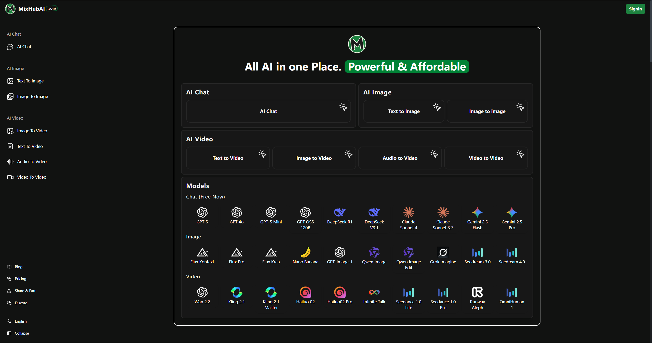 MixHub AI screenshot 1