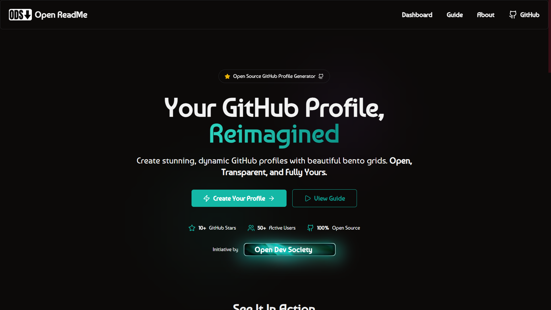 Open ReadMe screenshot 2