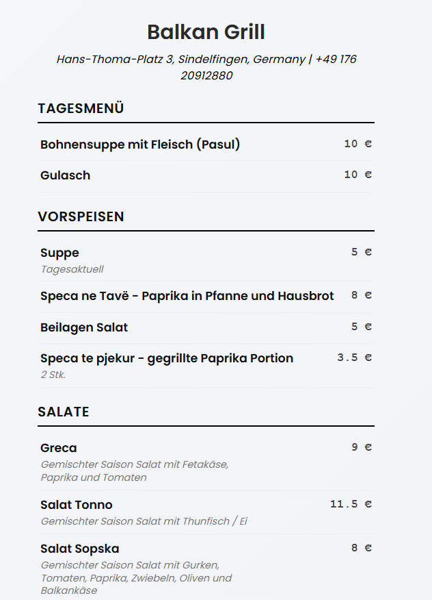 QRMENU - Restaurant Digital Menu screenshot 3