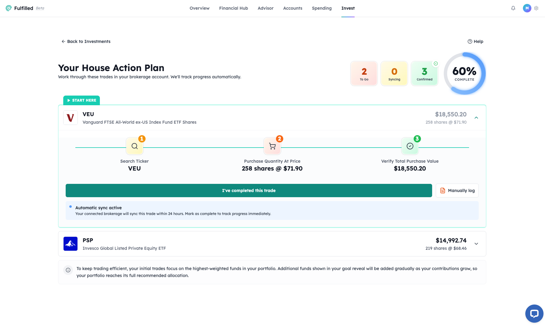 Fulfilled screenshot 2