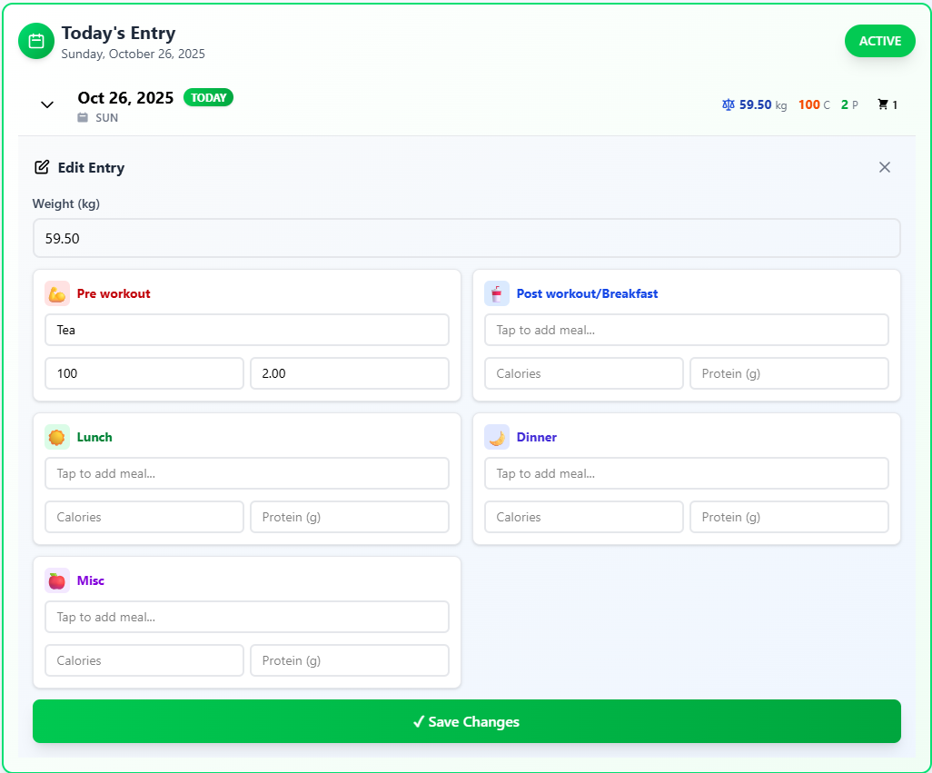 Track Progress screenshot 1