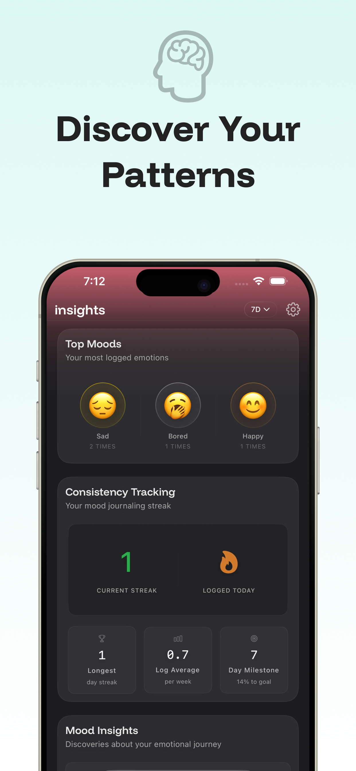 mudo – micro mood journal  screenshot 3