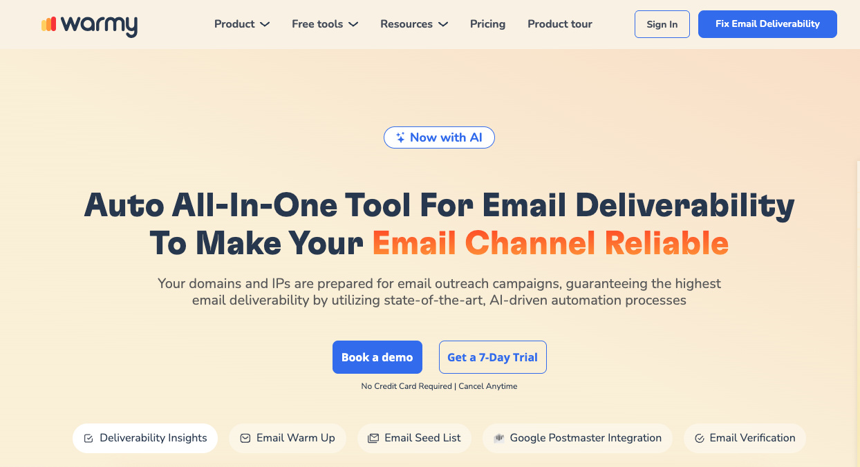 Warmy.io screenshot 1