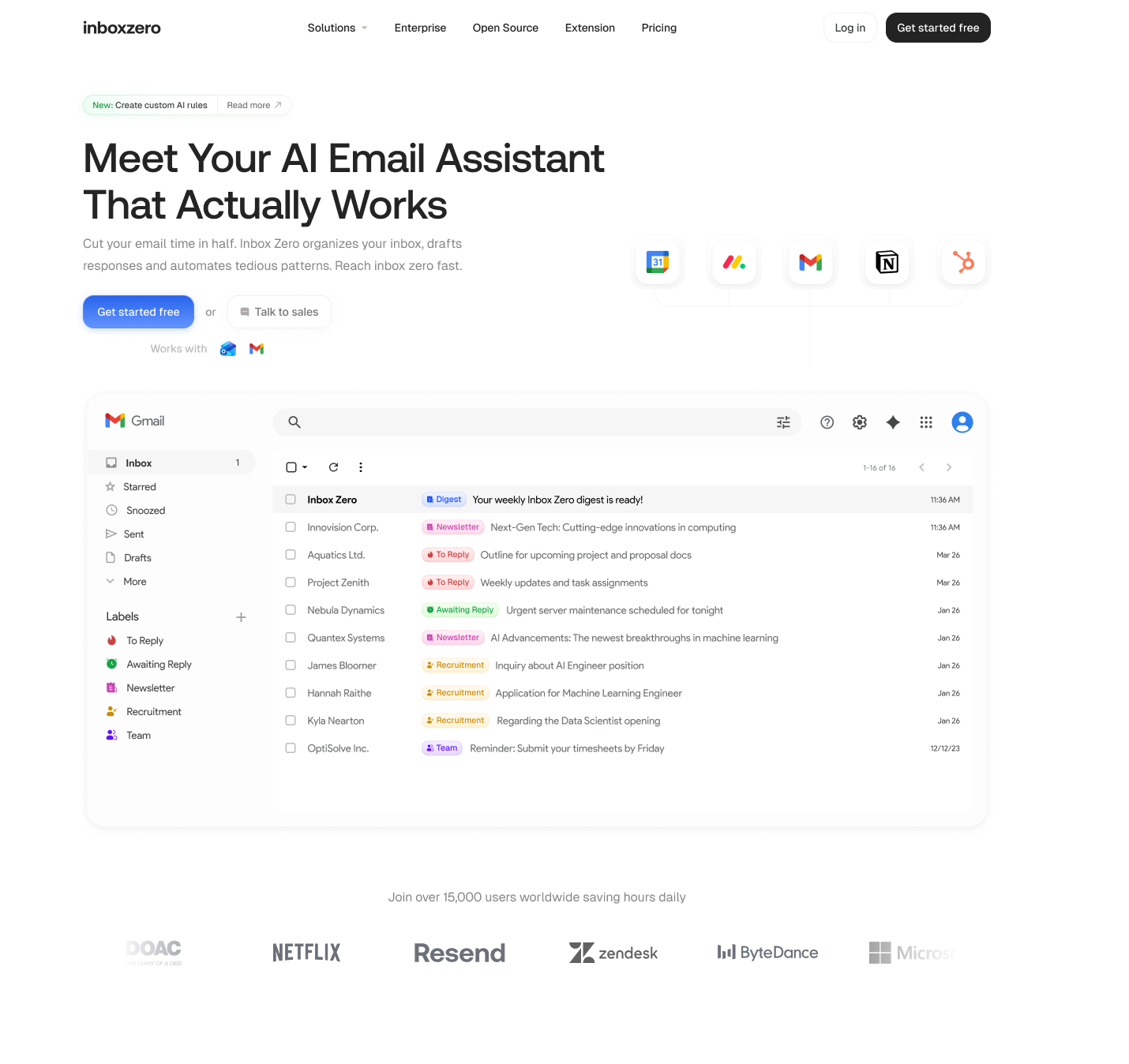 Inbox Zero screenshot 1
