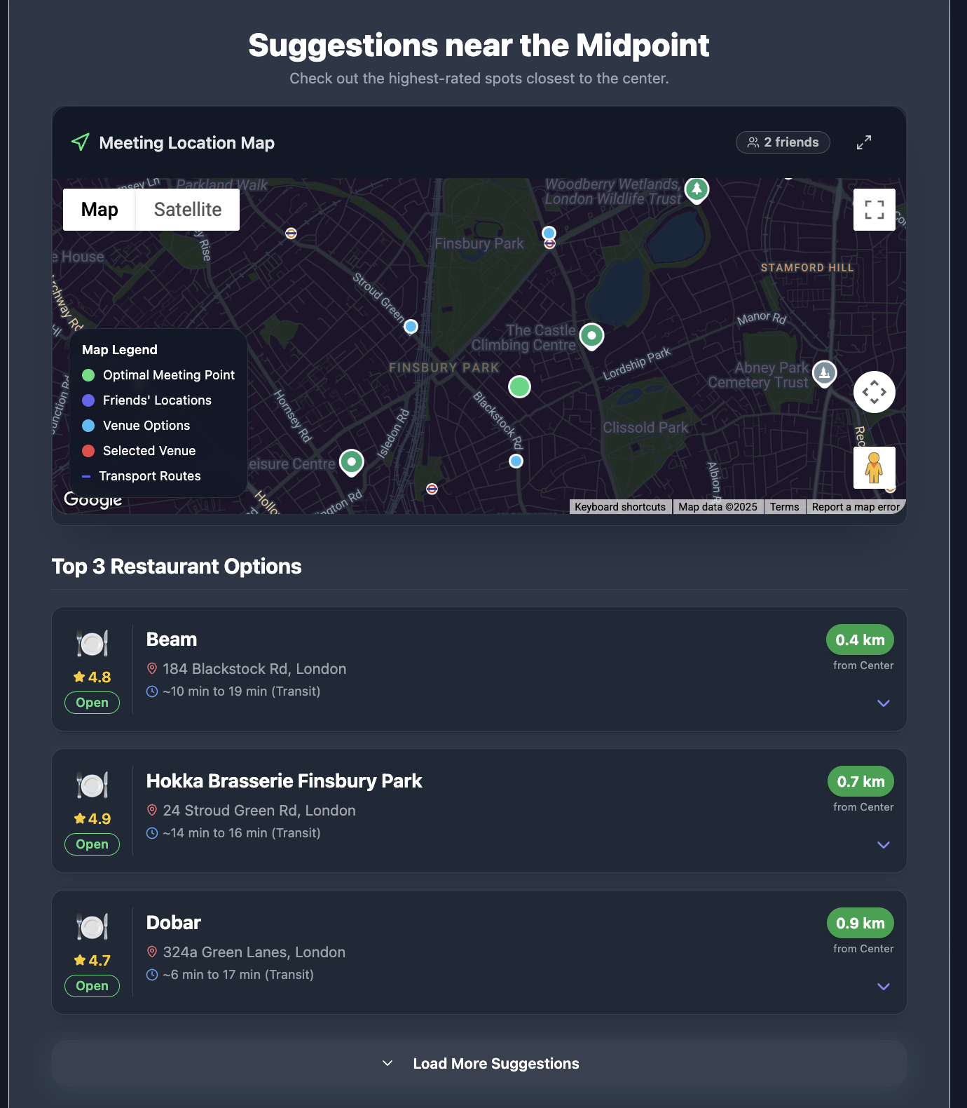 Meet In The Middle screenshot 1