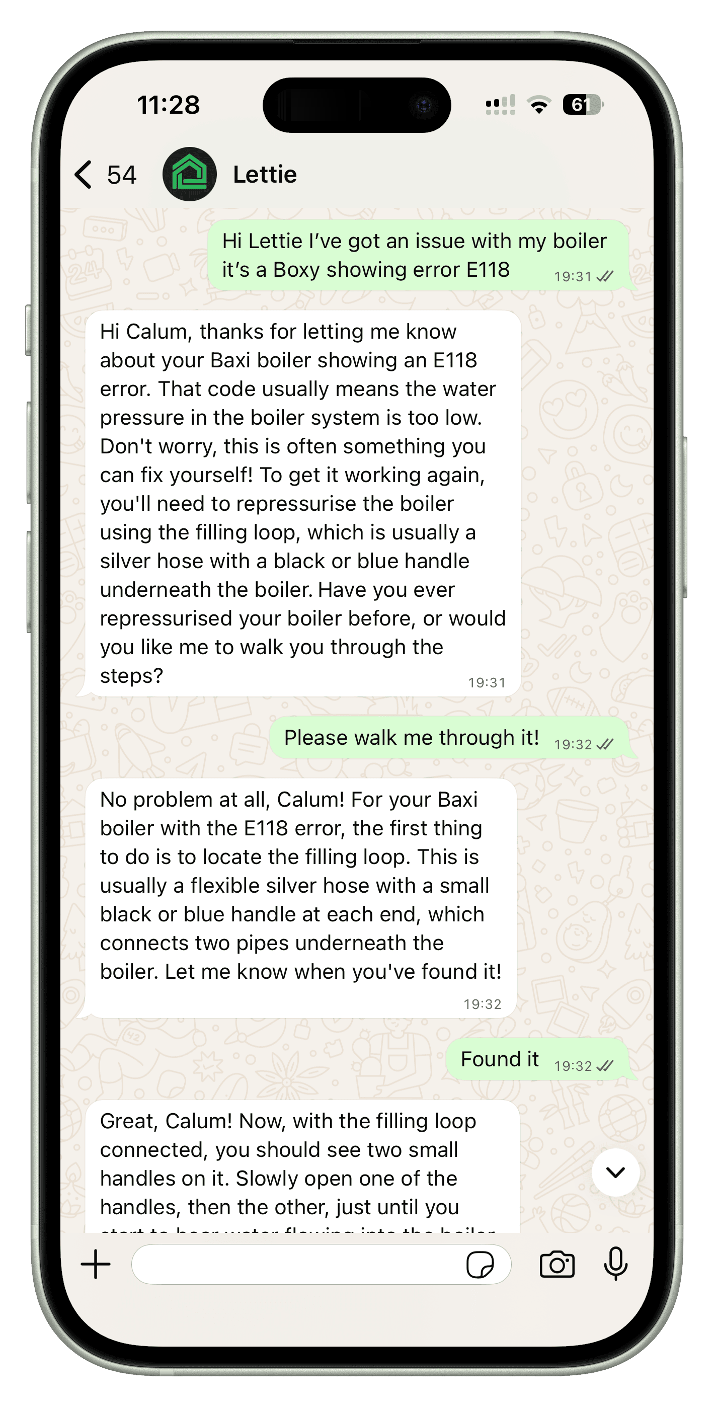 AskLettie screenshot 1