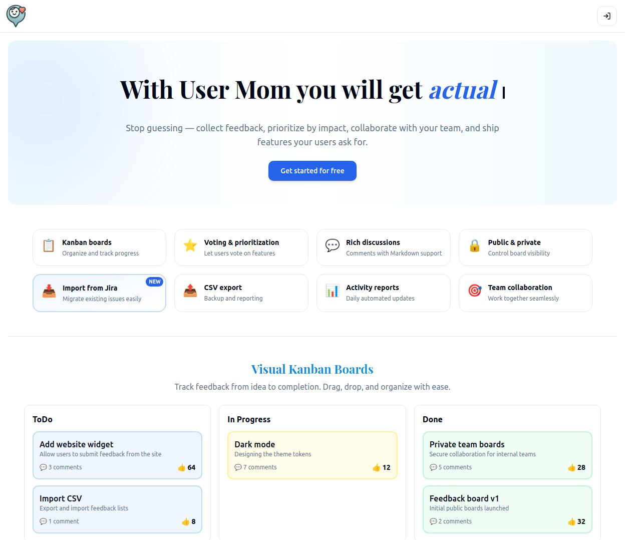 user.mom screenshot 1