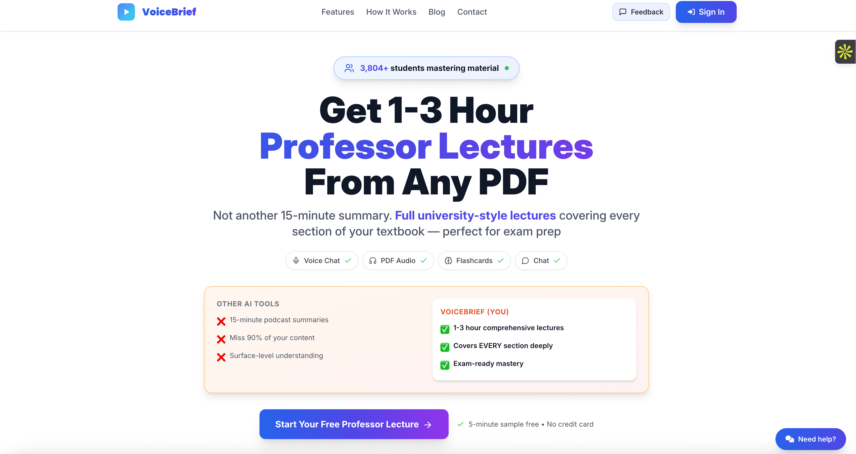 voicebrief.io screenshot 1