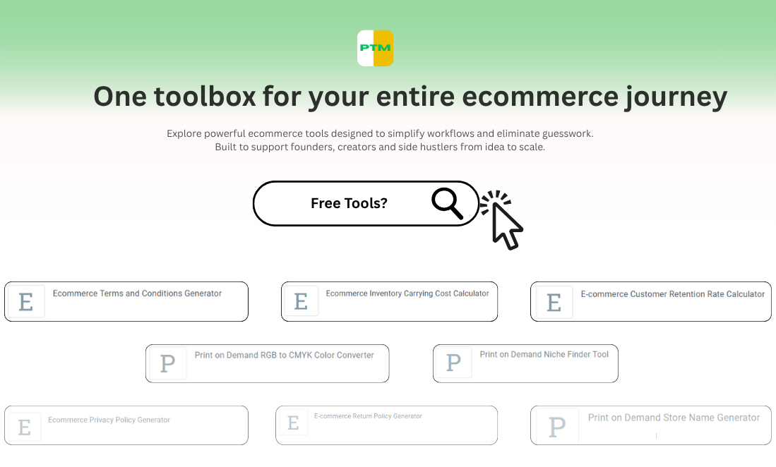 E-commerce Toolsuite screenshot 3