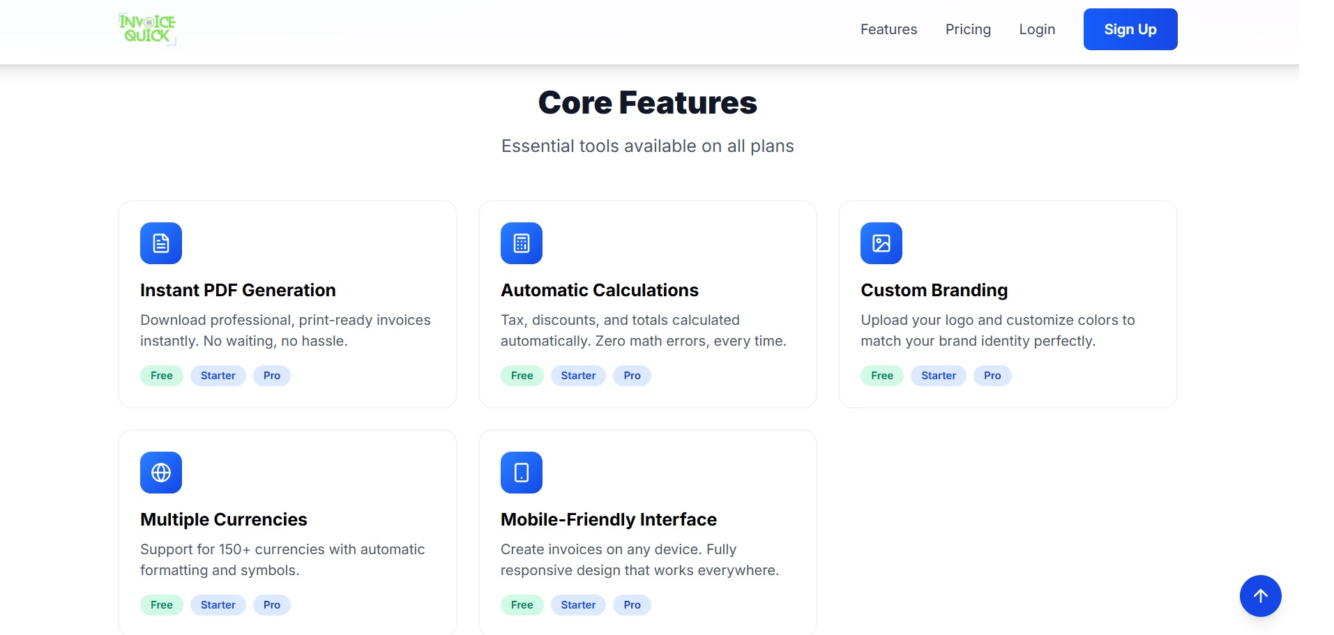 InvoiceQuick screenshot 2
