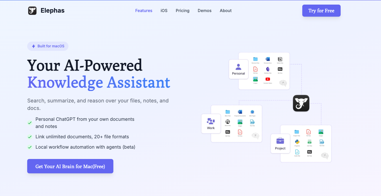 Elephas screenshot 1