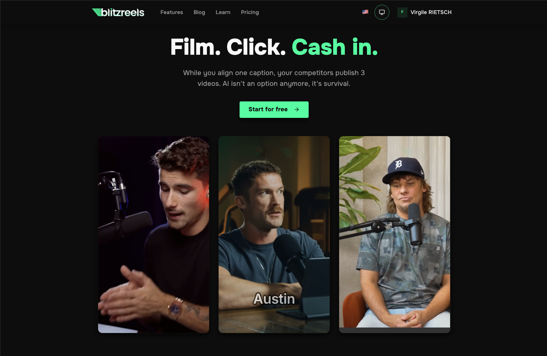 BlitzReels screenshot 1