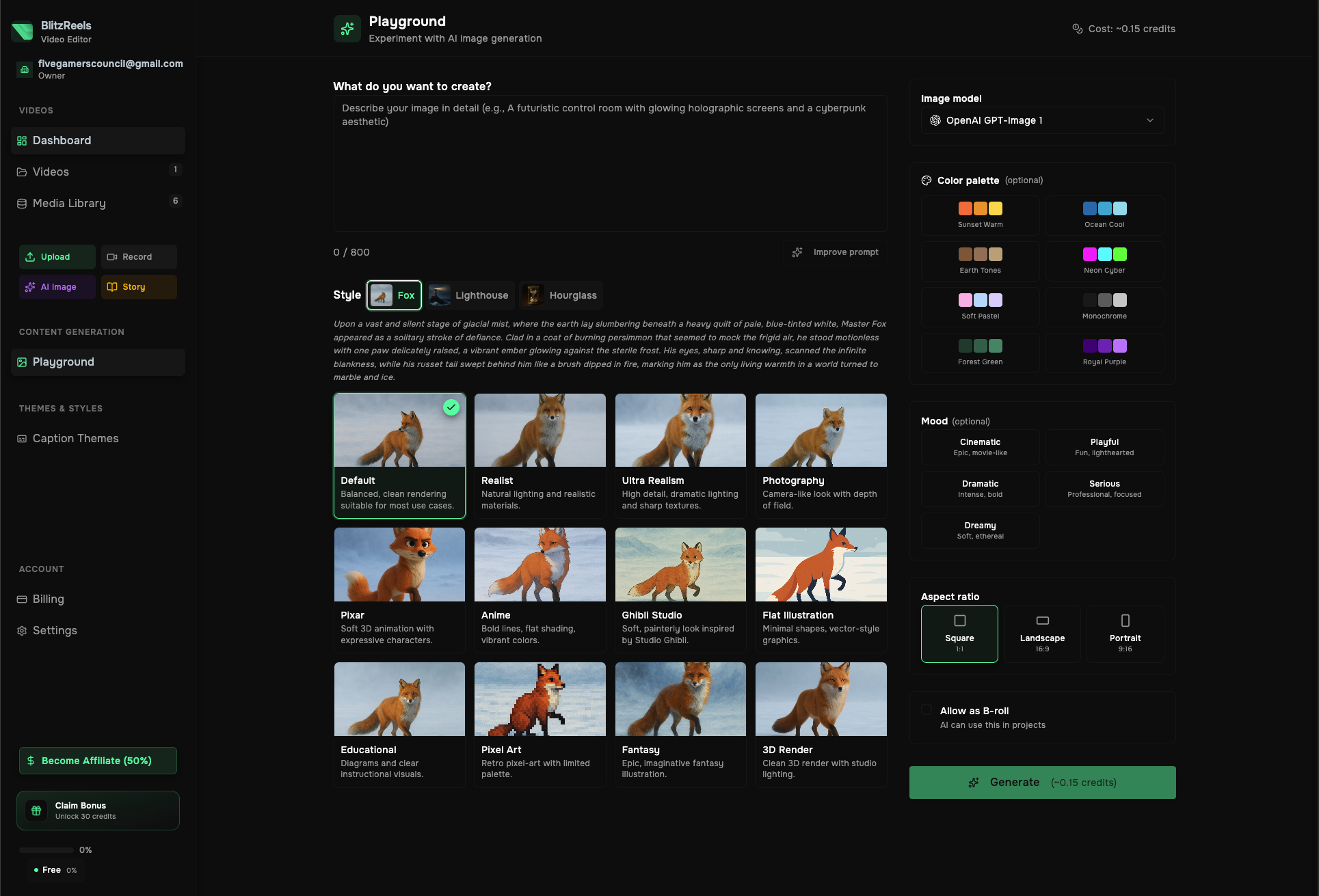 BlitzReels screenshot 3